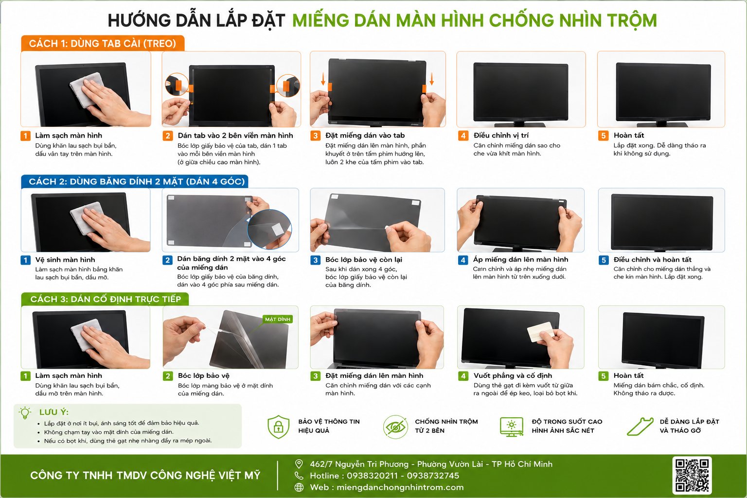 Hướng dẫn lắp đặt chi tiết